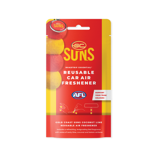 AFL Gold Coast Suns Reusable Air Freshener