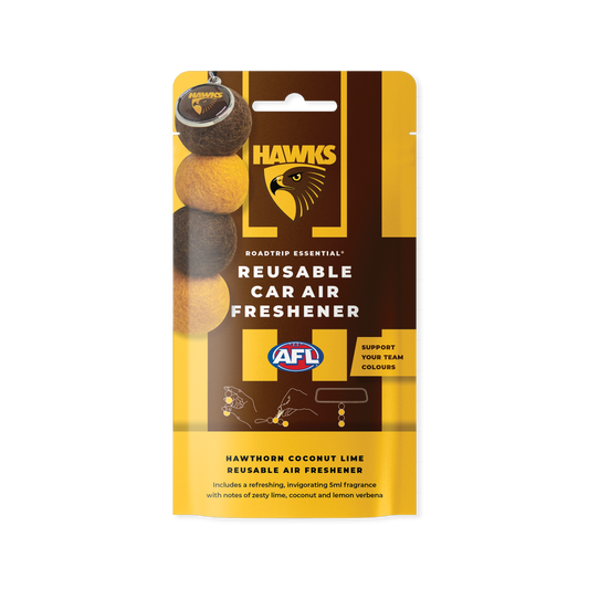 AFL Hawthorn Hawks Reusable Air Freshener