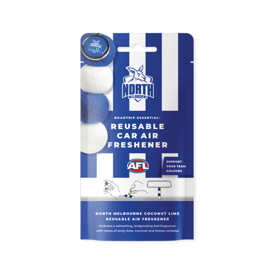 AFL North Melbourne Reusable Air Freshener
