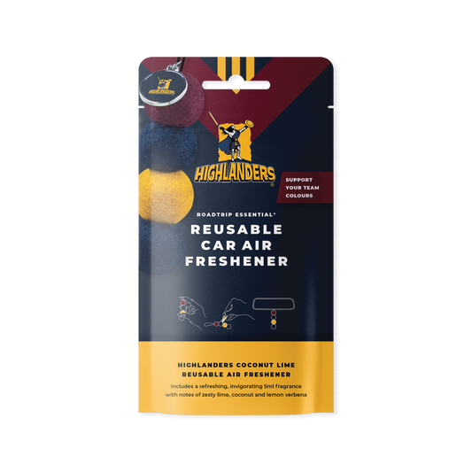Dunedin Highlanders Reusable Air Freshener